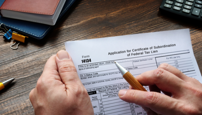 IRS tax lien subordination options